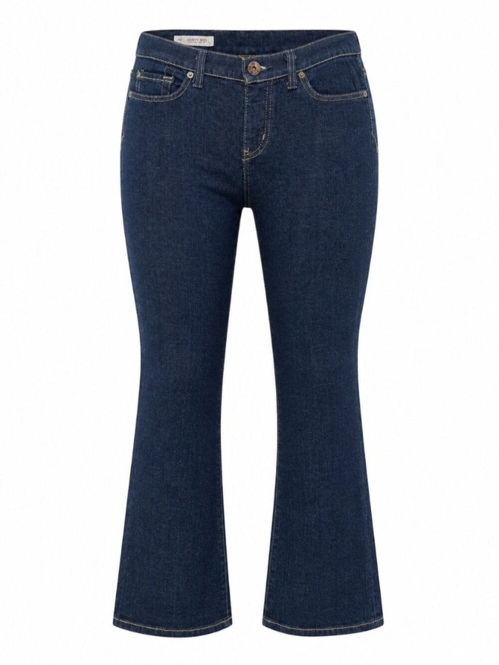 X2 Curvy brand Bootcut Jeans Dark Wash Mid Rise Stretch Denim Women’s Size 4
